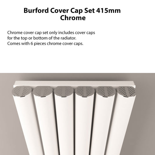 Eastbrook Burford 415mm Cover Cap Set Chrome | 89.0405