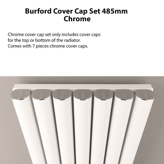 Eastbrook Burford 485mm Cover Cap Set Chrome | 89.0406
