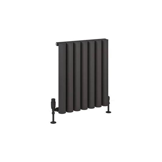 Eastbrook Burford 600 x 485mm Aluminium Radiator Matt Anthracite | 89.0238