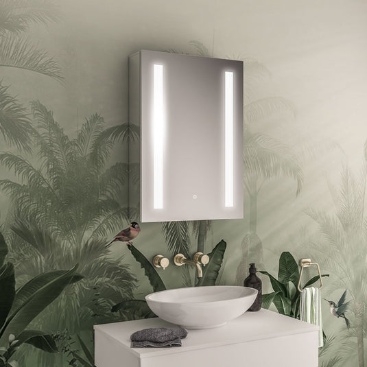 Eastbrook Castellano 500 x 700mm 1 Door LED Mirror | 40.1031