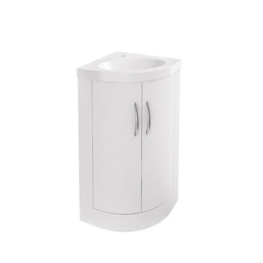 Eastbrook Cavone 600mm Corner Unit High Gloss White | 36.4019