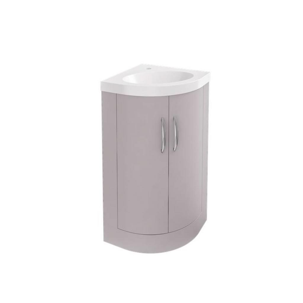Eastbrook Cavone 600mm Corner Unit Matt Grey | 36.4020