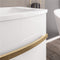 Eastbrook Centa Curved Handle Brushed Brass (2x) | 37.1041x2