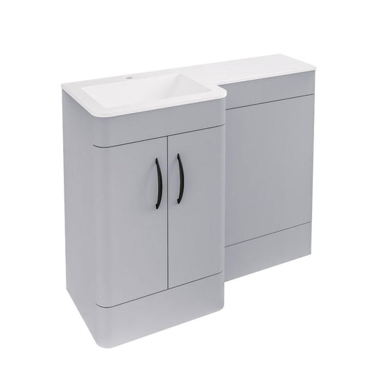 Eastbrook Chaddesley 1000mm Combination Vanity Unit Matt Grey | 37.2083