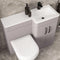 Eastbrook Chaddesley 1000mm Polymarble Basin Top (RH) White | 37.2075