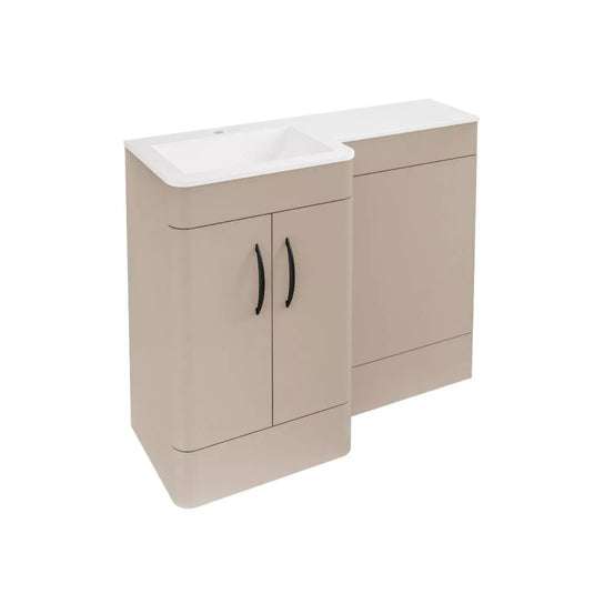 Eastbrook Chaddesley 100cm Floor Standing Combination Basin Unit Cashmere | 37.2118 - Envy Bathrooms Ltd