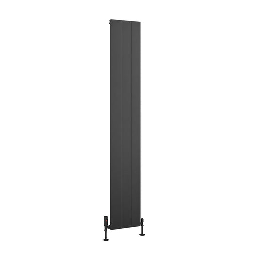 Eastbrook Charlton 1800 x 280mm Aluminium Radiator Matt Anthracite | 89.0129