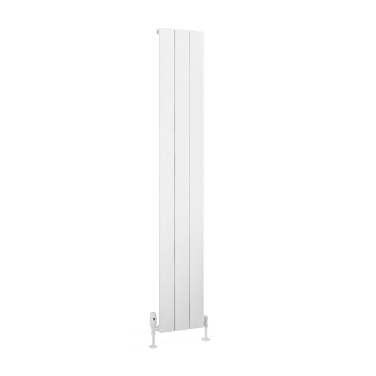Eastbrook Charlton 1800 x 280mm Aluminium Radiator Matt White | 89.0128