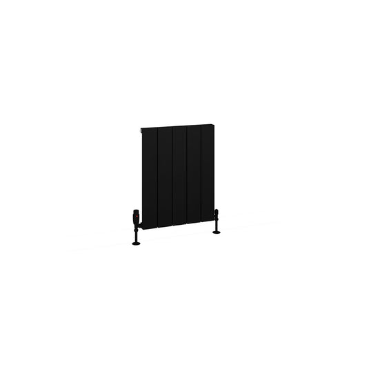 Eastbrook Charlton 600 x 470mm Aluminium Radiator Matt Black | 89.0753