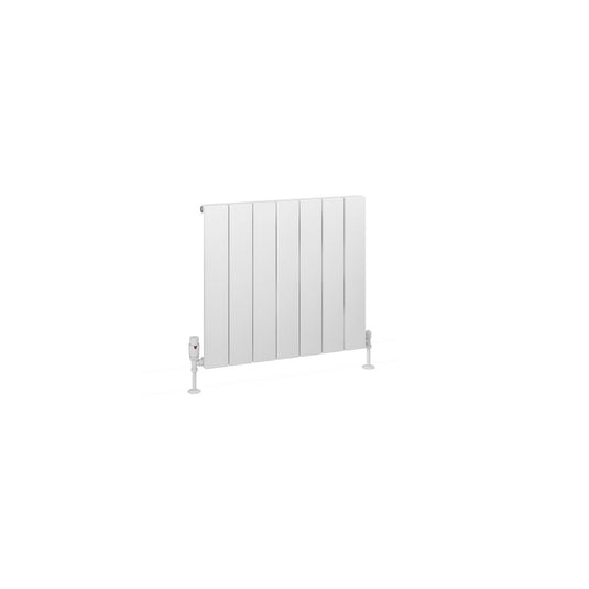 Eastbrook Charlton 600 x 660mm Aluminium Radiator Matt White | 89.0744