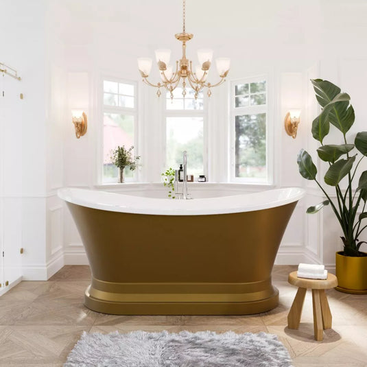 Eastbrook Chesham Freestanding Bath 1524 x 813mm Matt Copper | 33.0066 - Envy Bathrooms Ltd