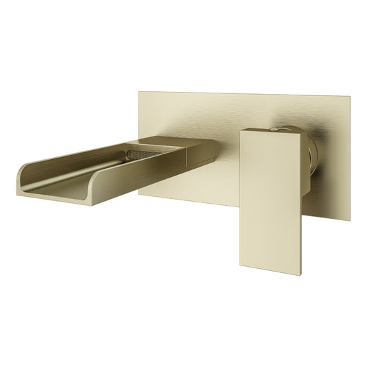 Eastbrook Chetwode Wall Mounted Bath Filler Brushed Brass | 79.1049