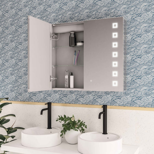 Eastbrook Chiana 600 x 700mm 2 Door LED Mirror | 40.1036