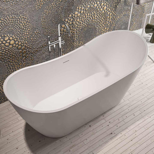 Eastbrook Chislehurst 1700 x 790 x 730mm Freestanding Slipper Bath (Inc Waste) White | 33.0009