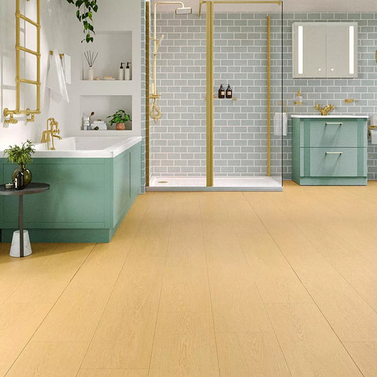 Eastbrook Company SPC Flooring Wood Collection 1220 x 183mm Blond Oak | 31.0002 - Envy Bathrooms Ltd