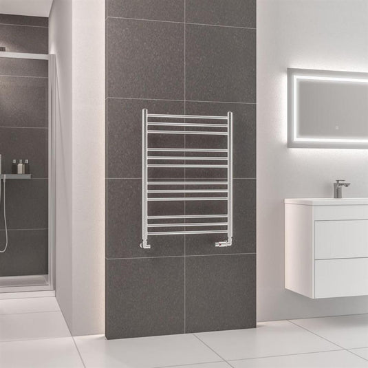 Eastbrook Corinium Round Towel Rail 800x600mm Chrome | 89.1567