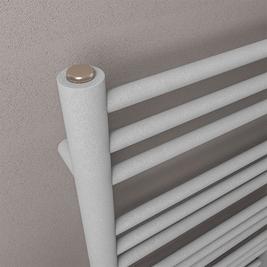 Eastbrook Corinium Round Towel Rail 800x600mm Matt Grey | 89.1549