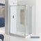 Eastbrook Corniche 1200mm Easy Clean Side Panel Chrome | 69.0138