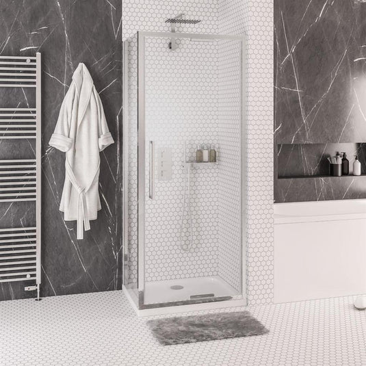 Eastbrook Corniche 2000 800mm In-Fold Shower Door Chrome | 49.7024