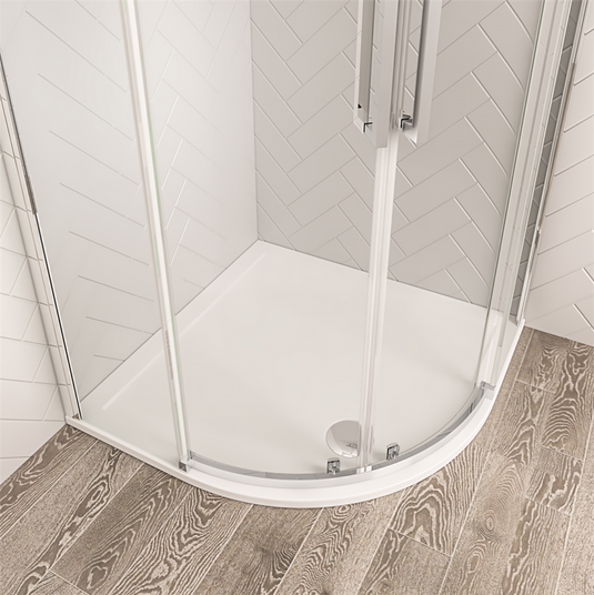Eastbrook Corsair 1000mm  Quadrant Shower Tray White | 159.1203