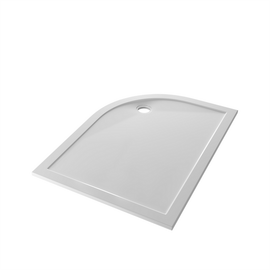 Eastbrook Corsair Anti-Slip 1200x800mm  Offset Quadrant Shower Tray LH White | 159.2303