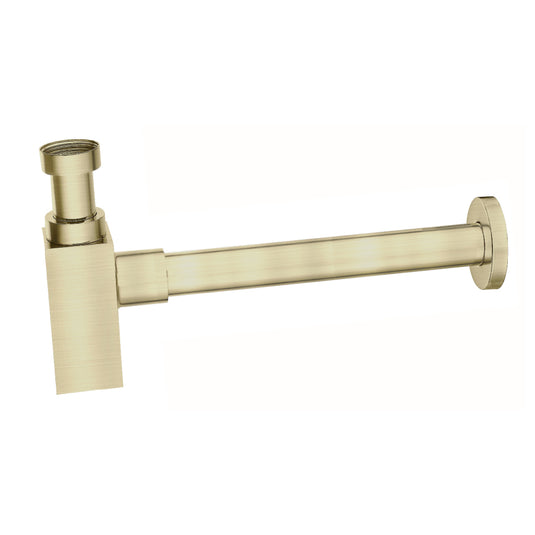 Eastbrook Cottisford Square Bottle Trap Brushed Brass | 79.1059