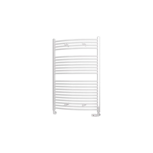 Eastbrook Curved Biava 1118 x 750mm Towel Multirail Gloss White | 41.0304