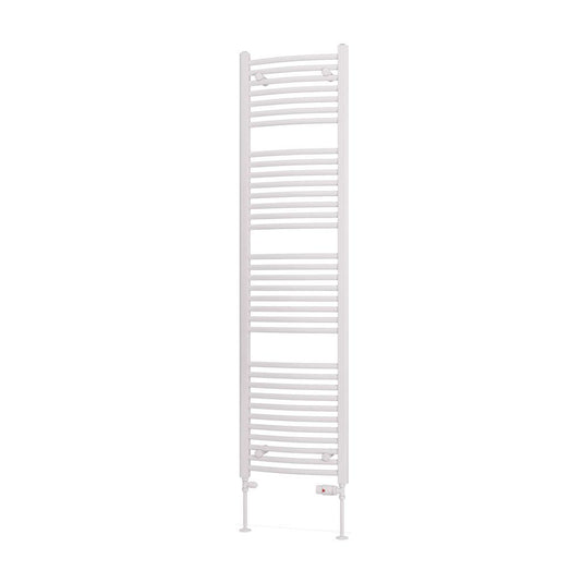 Eastbrook Curved Biava 1720 x 450mm Towel Multirail Gloss White | 41.0305