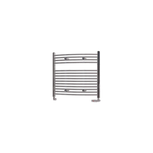 Eastbrook Curved Biava 688 x 750mm Towel Multirail Chrome | 41.0291