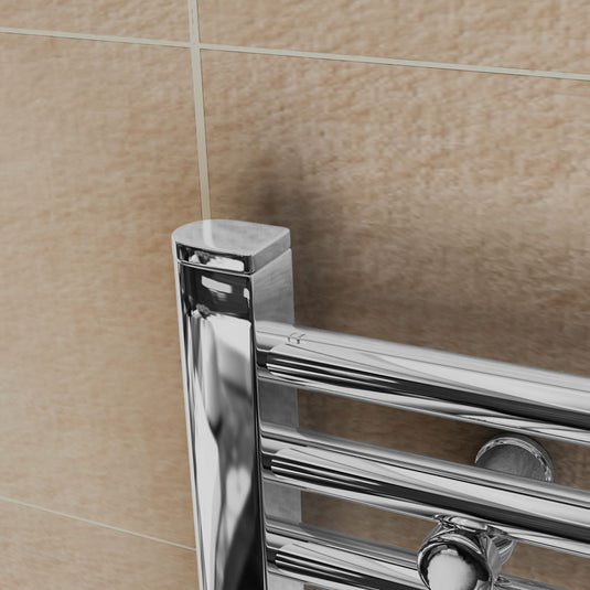 Eastbrook D Shape Vent Cap Pair Chrome | 101.0009