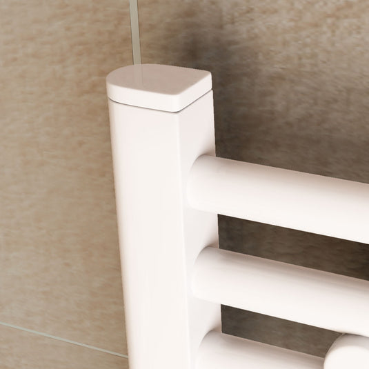 Eastbrook D Shape Vent Cap Pair White | 101.0007