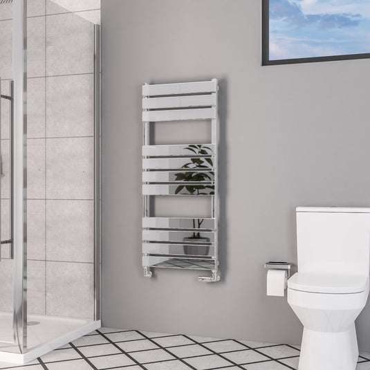 Eastbrook Deddington 1200 x 500mm Towel Rail Chrome | 89.0803