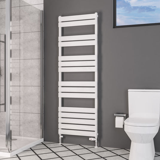 Eastbrook Deddington 1800 x 600mm Towel Rail Gloss White | 89.0862