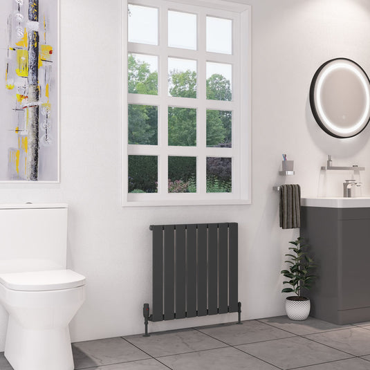Eastbrook Deddington 600 x 630mm Radiator Matt Anthracite | 89.0866