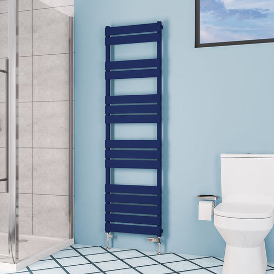 Eastbrook Deddington Towel Rail 1800x500mm Matt Cobalt Blue | 89.1530