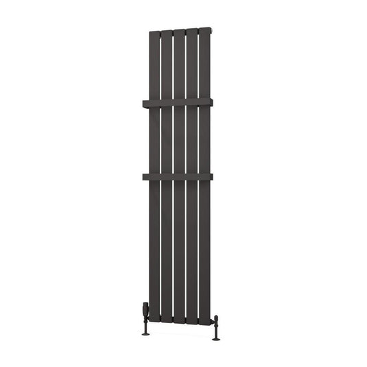 Eastbrook Deddington Vertical Towel Hanger 390mm Matt Anthracite | 89.1533