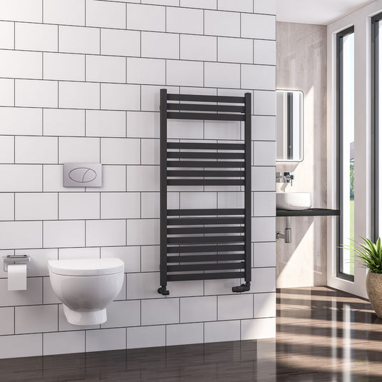 Eastbrook Defford 1200 x 600mm Towel Rail Matt Anthracite | 89.1289