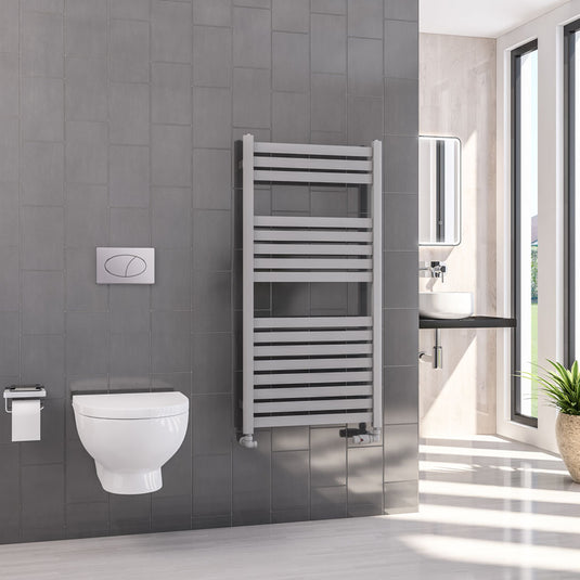 Eastbrook Defford 1200 x 600mm Towel Rail Matt Grey | 89.1283