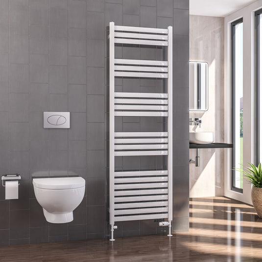 Eastbrook Defford 1800 x 600mm Towel Rail Gloss White | 89.1279
