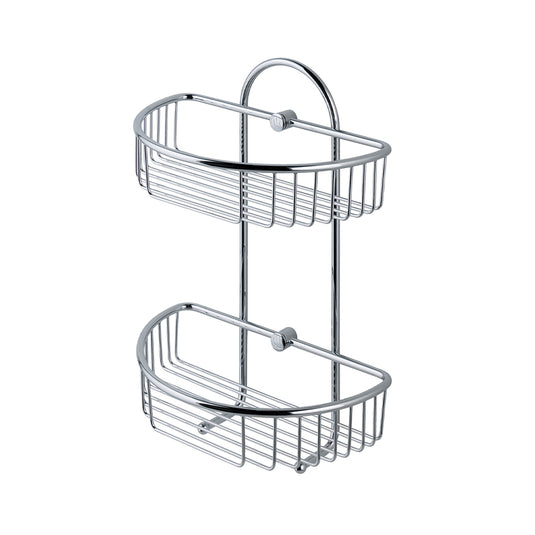 Eastbrook Double Basket 275x155x310mm Chrome | 52.205