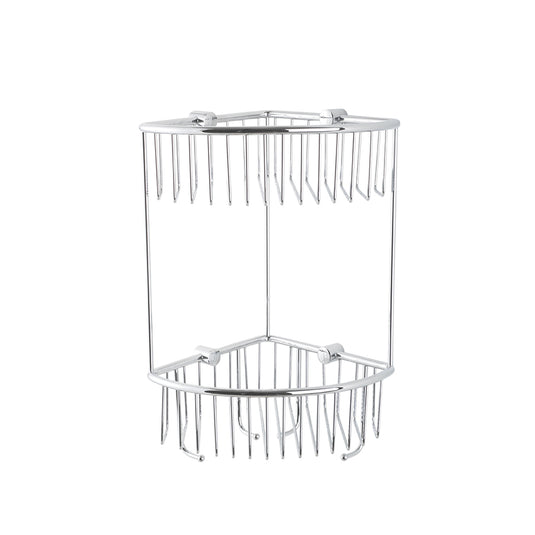 Eastbrook Double Corner Basket Chrome | 52.202