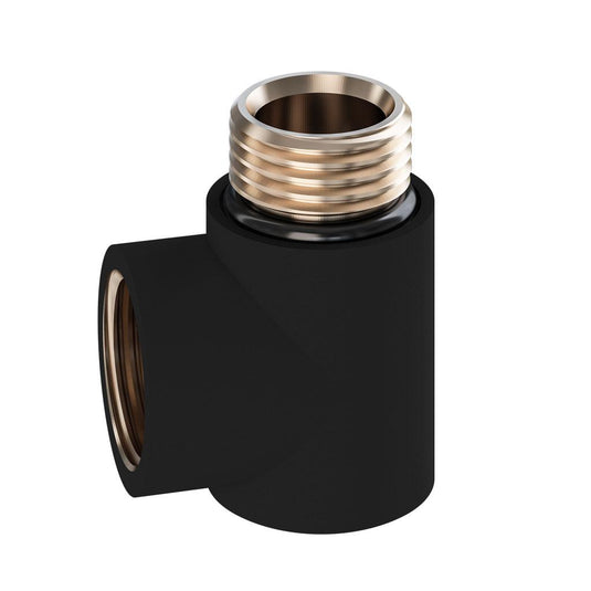 Eastbrook Dual Fuel Elbow Matt Black | 41.4044
