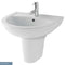 Eastbrook Dura 500mm Basin 1TH (inc fixings) White | 26.0003