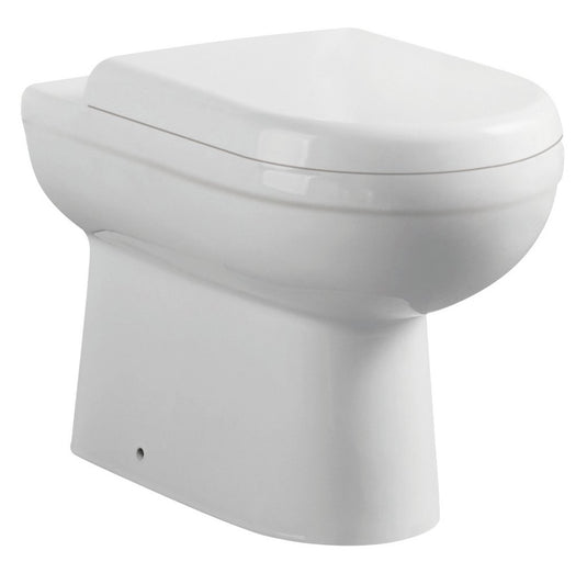 Eastbrook Dura Back To Wall Eco Vortex Pan White | 26.0198