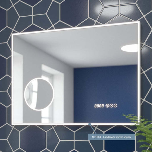 Eastbrook Fabriano 700 x 500mm LED Portrait Mirror White LED | 40.1005