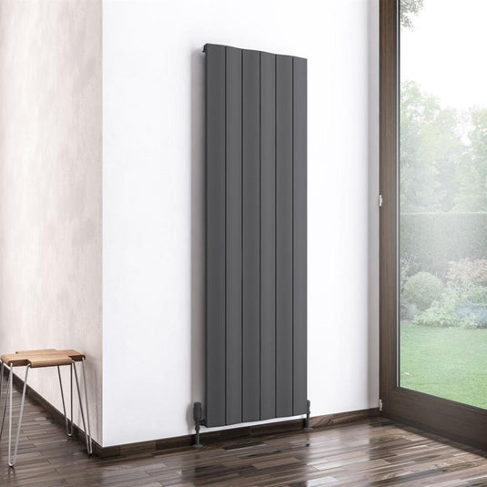 Eastbrook Fairford 1800 x 565mm Aluminium Radiator Matt Anthracite | 89.0736