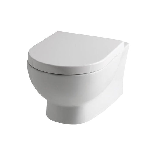 Eastbrook Farringdon Rimless Wall Hung Pan White | 26.0081
