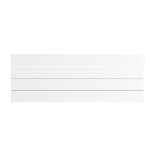 Eastbrook Flat Cover Plate with Lines 400 x 1100mm Gloss White | 25.5084