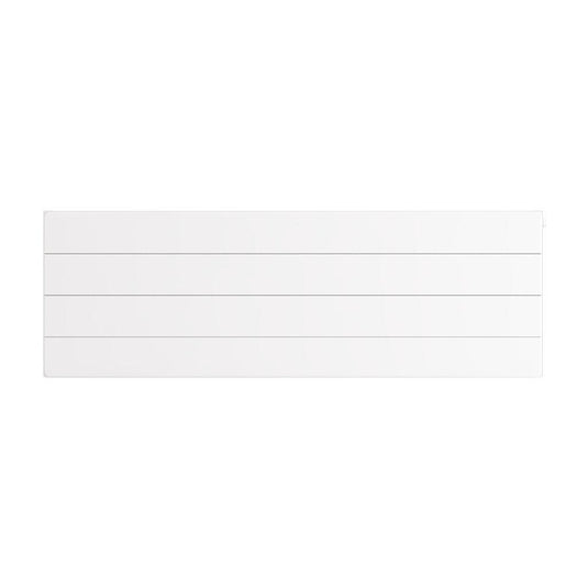 Eastbrook Flat Cover Plate with Lines 400 x 1200mm Gloss White | 25.5085