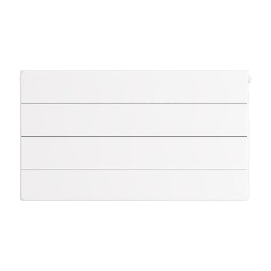Eastbrook Flat Cover Plate with Lines 400 x 700mm Gloss White | 25.5080